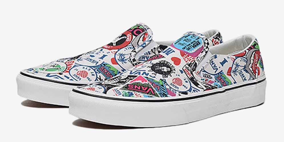 Sejarah Logo Vans  Eksis di Sepatu  Slip On Ini LAzone id